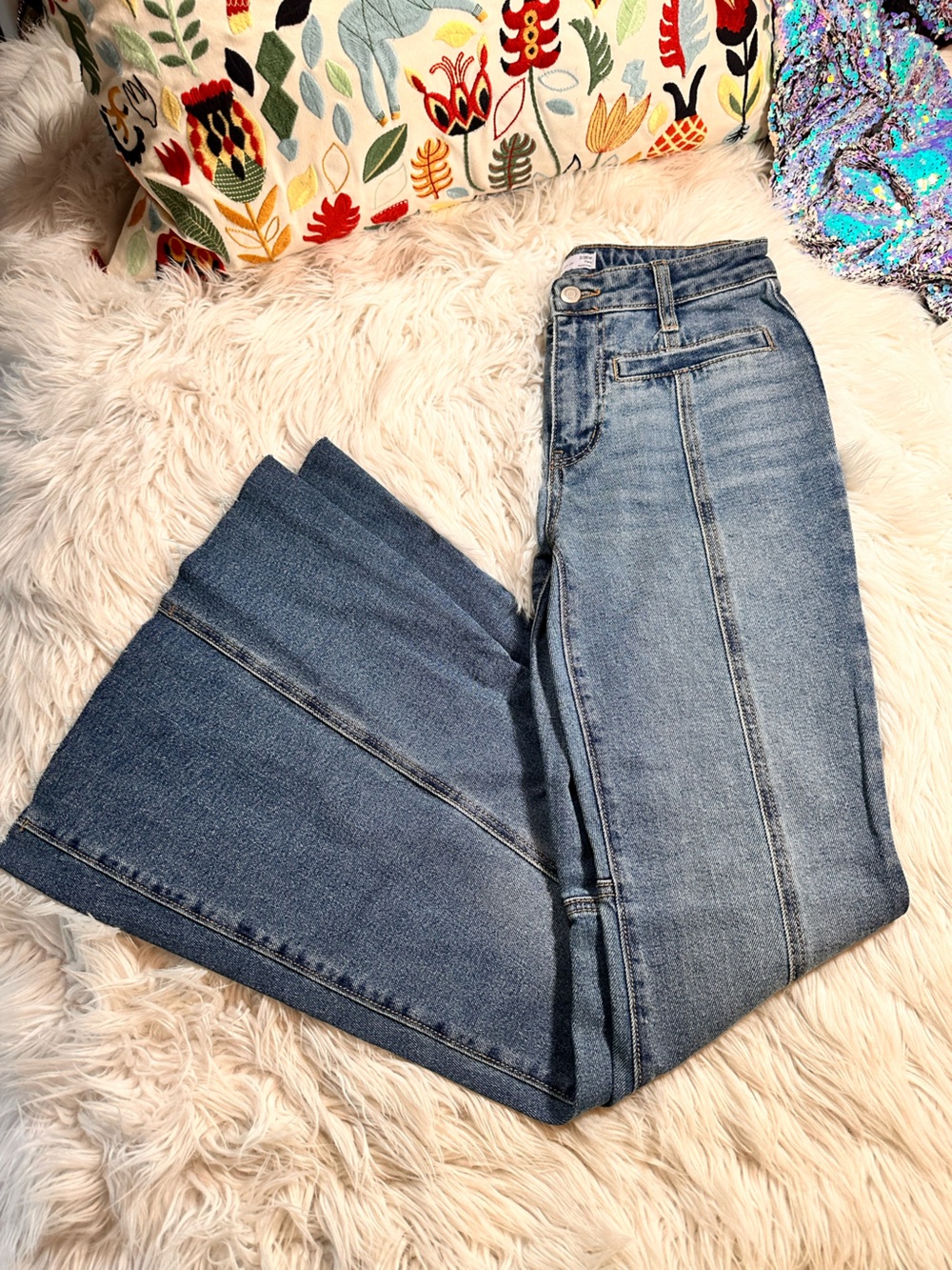 So • Super Flare High Rise Jeans